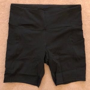 Lululemon Fast and Free high rise shorts. Size 10